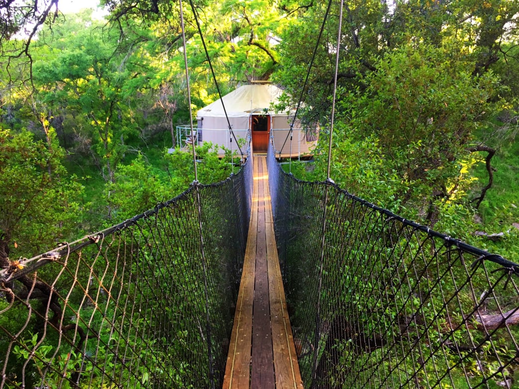 5 Unique Glamping Getaways in the Texas Hill Country