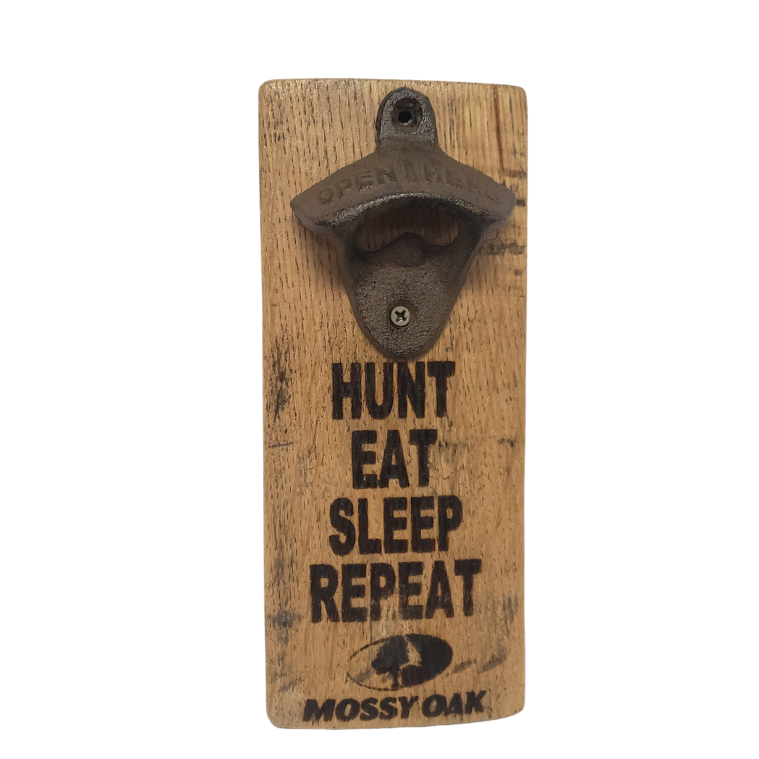 Whiskey and Wine Barrel Oak Stave Bottle Opener - Get Groovy Deals Texas