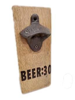 Whiskey and Wine Barrel Oak Stave Bottle Opener - Get Groovy Deals Texas