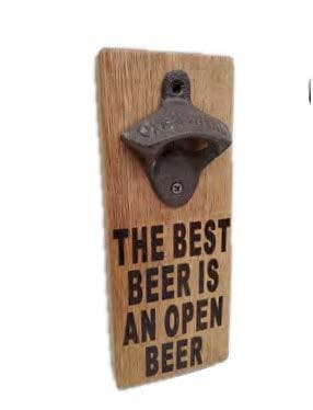 Whiskey and Wine Barrel Oak Stave Bottle Opener - Get Groovy Deals Texas