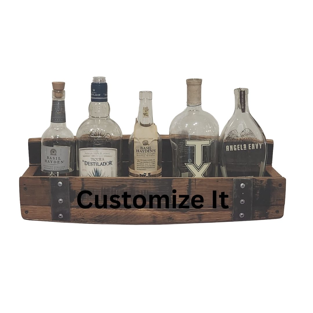 Barrel stave shelf online
