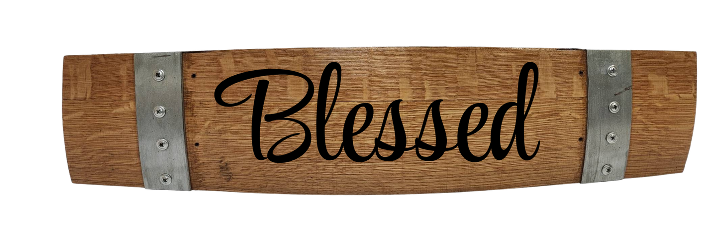Home Sweet Home Barrel Stave Sign – Rustic Charm Meets Warm Welcomes!