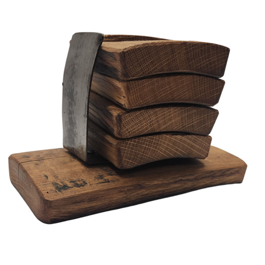 Coaster (Set) Made from Repurposed Barrels/Personalize It