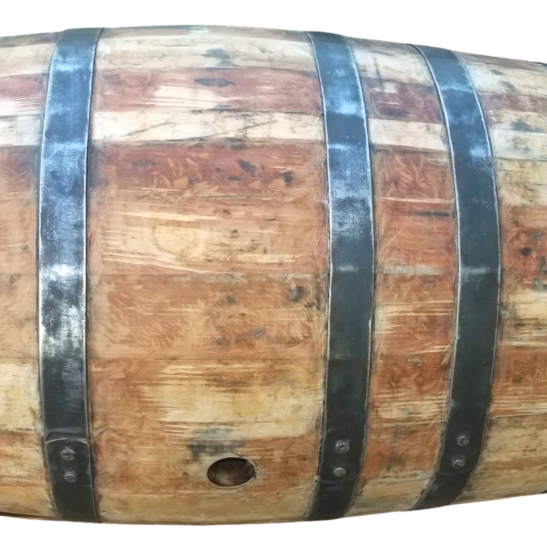 Genuine Bourbon & Whiskey Barrels-FREE SHIPPING -  Raw & Rustic - Gently Cleaned all bands fastened & secured Bands, Man Cave, Man Cave Bar, Whiskey Barrel, Wine Barrel, Mancave Bar, Bar Table, Patio Table, Barrel Table - Get Groovy Deals Texas