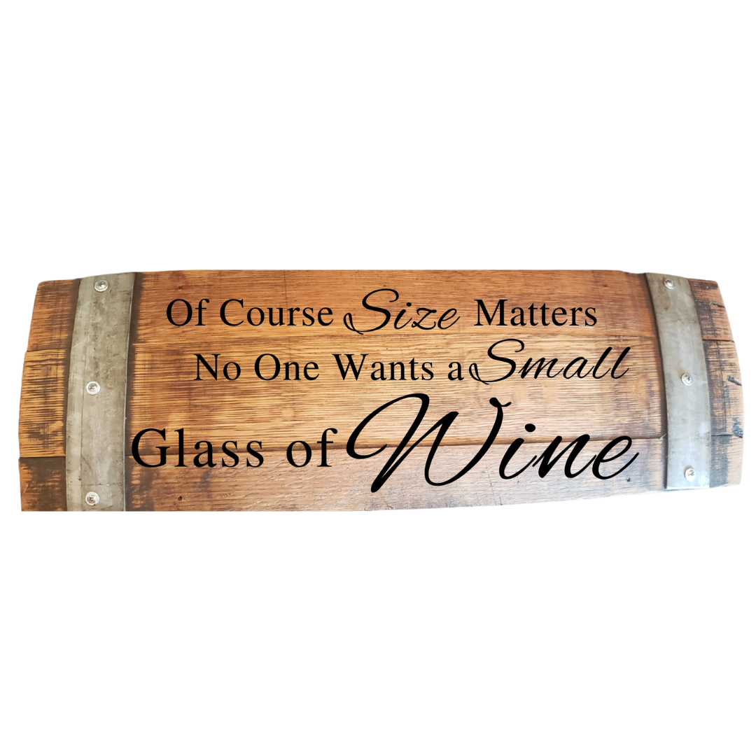 Wine Stave Signs