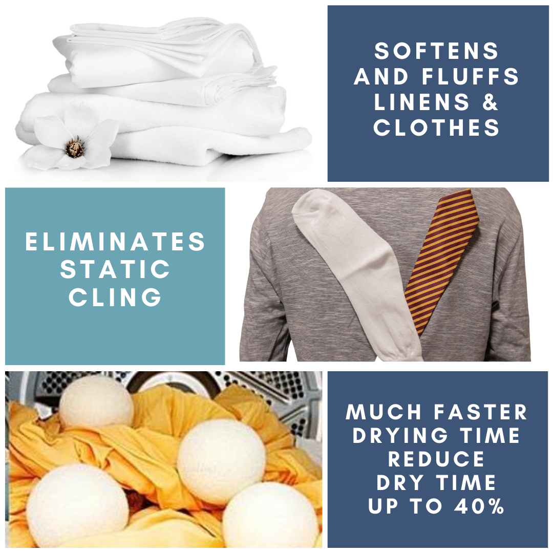 Organic Wool Dryer Balls - Get Groovy Deals Texas