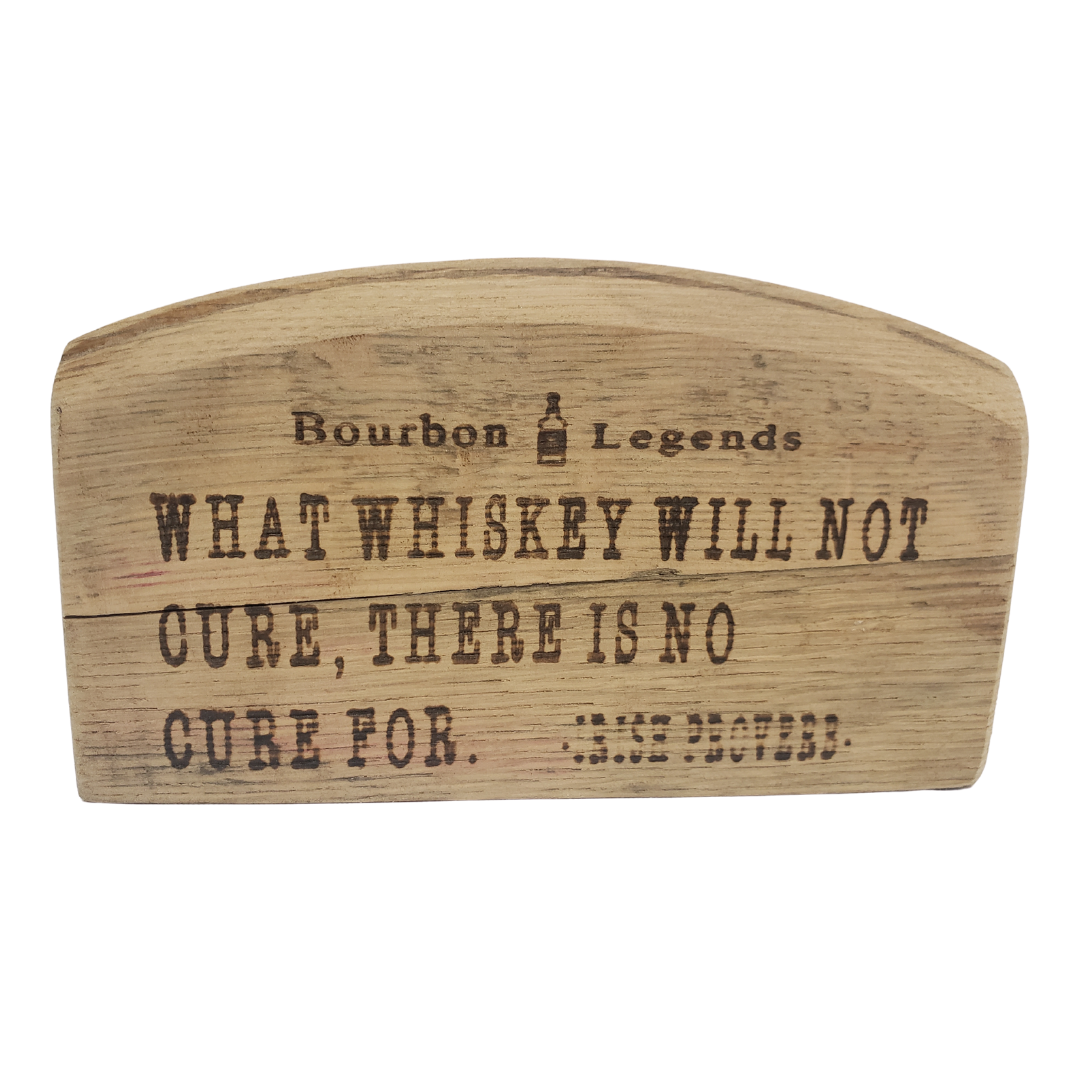 Whiskey Barrel Head Shelf and Wall Art - Get Groovy Deals Texas