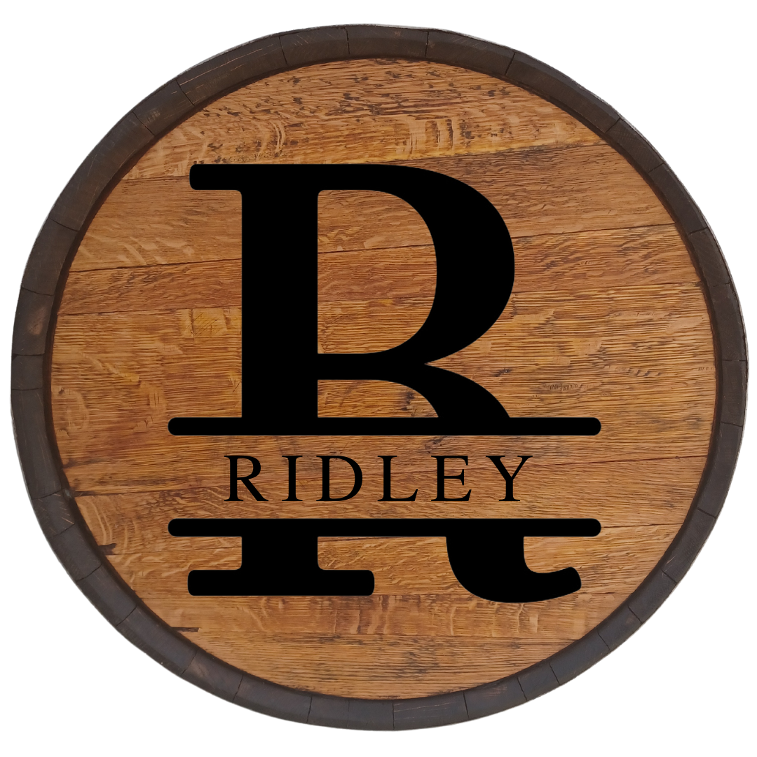 Single Band Bourbon Barrel Art