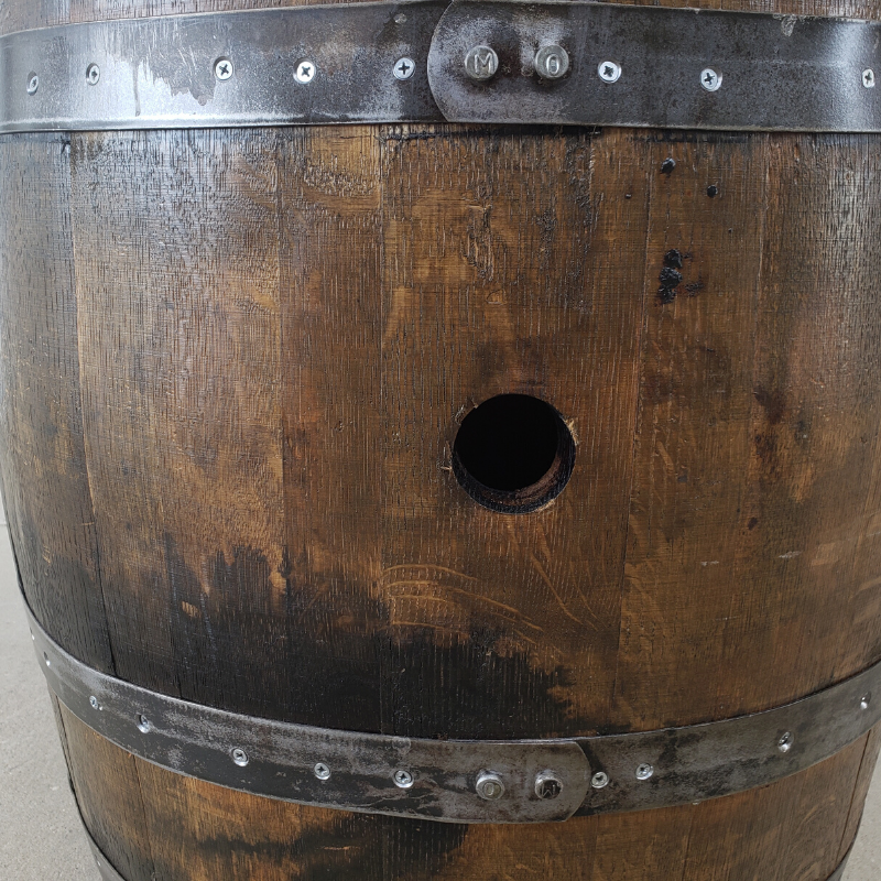 Wine barrel table for sale deals